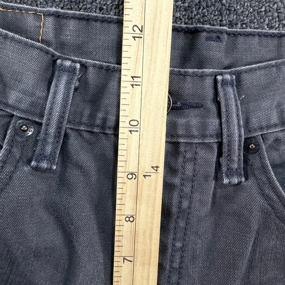 Levis Jeans Mens 34x32 505 Regular Fit Charcoal Gray Straight Leg EUC